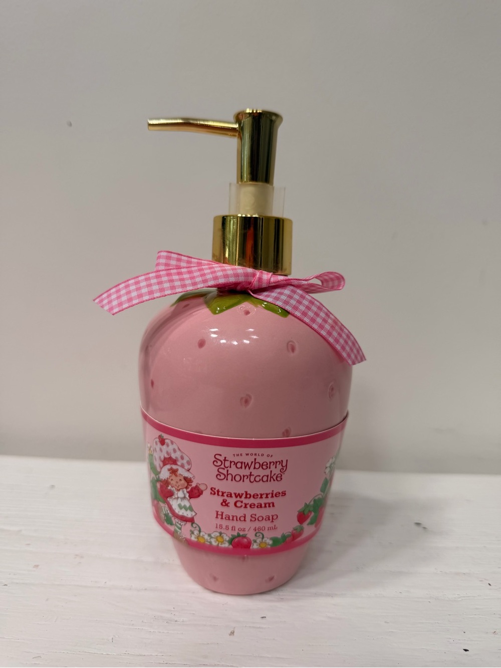 Strawberry Shortcake Strawberries & Cream Hand Soap Dispenser BNWT